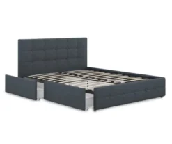 Atwater Living DHP Ryder Linen Upholstered Bed With Storage -Furniture Series Sales 810543642 3