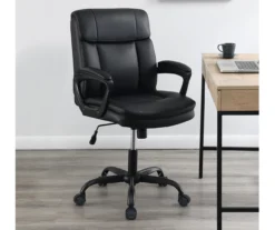 Real Living Faux Leather Office Chair -Furniture Series Sales 810547500