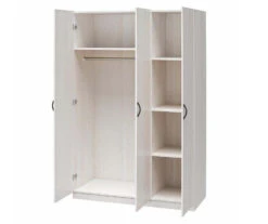 Ivory Oak 3-Door Storage Wardrobe -Furniture Series Sales 810561398 21