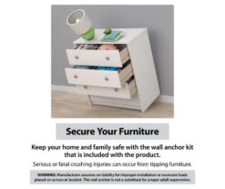 Ivory Oak 3-Door Storage Wardrobe -Furniture Series Sales 810561398 6