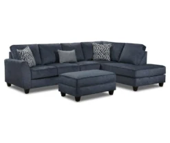 Dancaster Navy Storage Ottoman -Furniture Series Sales 810569828 810569829 810569830 1