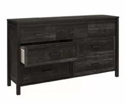 Silverton Black Oak 7-Drawer Dresser -Furniture Series Sales 810569986 4