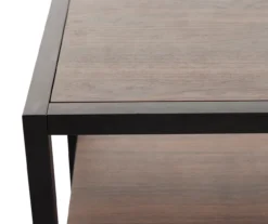 Walnut Chevron 2-Door Storage Cabinet -Furniture Series Sales 810584249 2