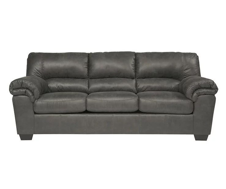Bladen Slate Faux Leather Sofa 3 Bladen Slate Faux Leather Sofa