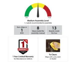 CosmoLiving Westerleigh Lift Top Desk -Furniture Series Sales 810589032 2