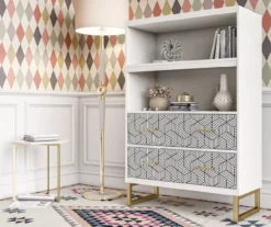 CosmoLiving Scarlett Bookcase -Furniture Series Sales 810589036 6