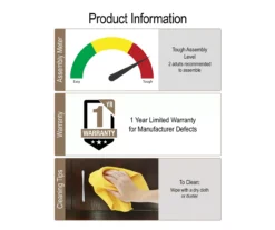 CosmoLiving Westerleigh 6-Drawer Dresser -Furniture Series Sales 810589234 1