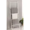 White 5-Tier Ladder Towel Rack -Furniture Series Sales 810589306 A0