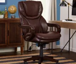 Serta Conway Big & Tall Bonded Leather Office Chair -Furniture Series Sales 810590315 2