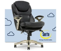 Claremont Black Bonded Leather Office Chair 27 Claremont Black Bonded Leather Office Chair -Furniture Series Sales 810590374 1