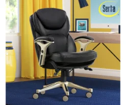 Claremont Black Bonded Leather Office Chair 18 Claremont Black Bonded Leather Office Chair -Furniture Series Sales 810590374 2