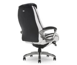 Lautner Black Executive Bonded Leather Office Chair 12 Lautner Black Executive Bonded Leather Office Chair -Furniture Series Sales 810590376 5