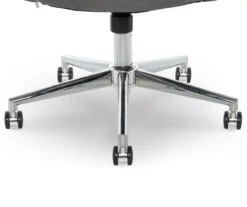 Valetta Gray Microfiber Office Chair -Furniture Series Sales 810590379 6