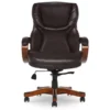 Conway Dark Brown Big & Tall Bonded Leather Office Chair -Furniture Series Sales 810590381 3 1