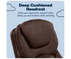 Claremont Chestnut Brown Bonded Leather Office Chair 23 Claremont Chestnut Brown Bonded Leather Office Chair -Furniture Series Sales 810590393 10