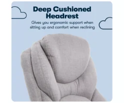 Claremont Light Gray Fabric Office Chair 24 Claremont Light Gray Fabric Office Chair -Furniture Series Sales 810590395 10 1