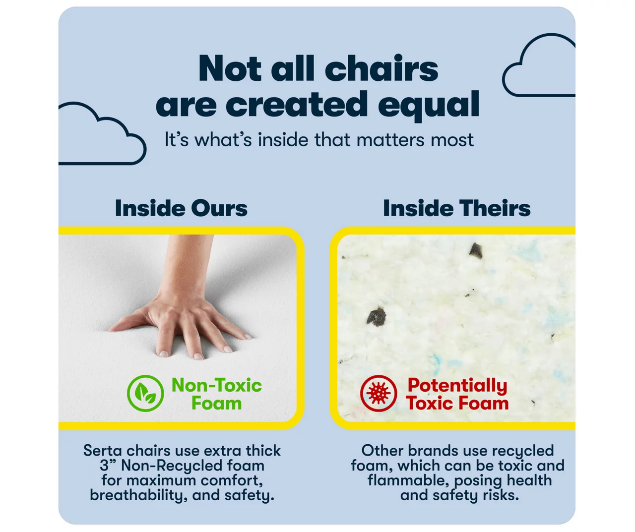 Claremont Light Gray Fabric Office Chair 11 Claremont Light Gray Fabric Office Chair - Image 9