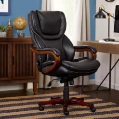 Serta Conway Big & Tall Bonded Leather Office Chair -Furniture Series Sales 810590408 21 1