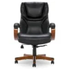 Conway Black Big & Tall Bonded Leather Office Chair -Furniture Series Sales 810590408 3