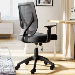 Production Black Mesh Office Chair 12 Production Black Mesh Office Chair -Furniture Series Sales 810590412 21