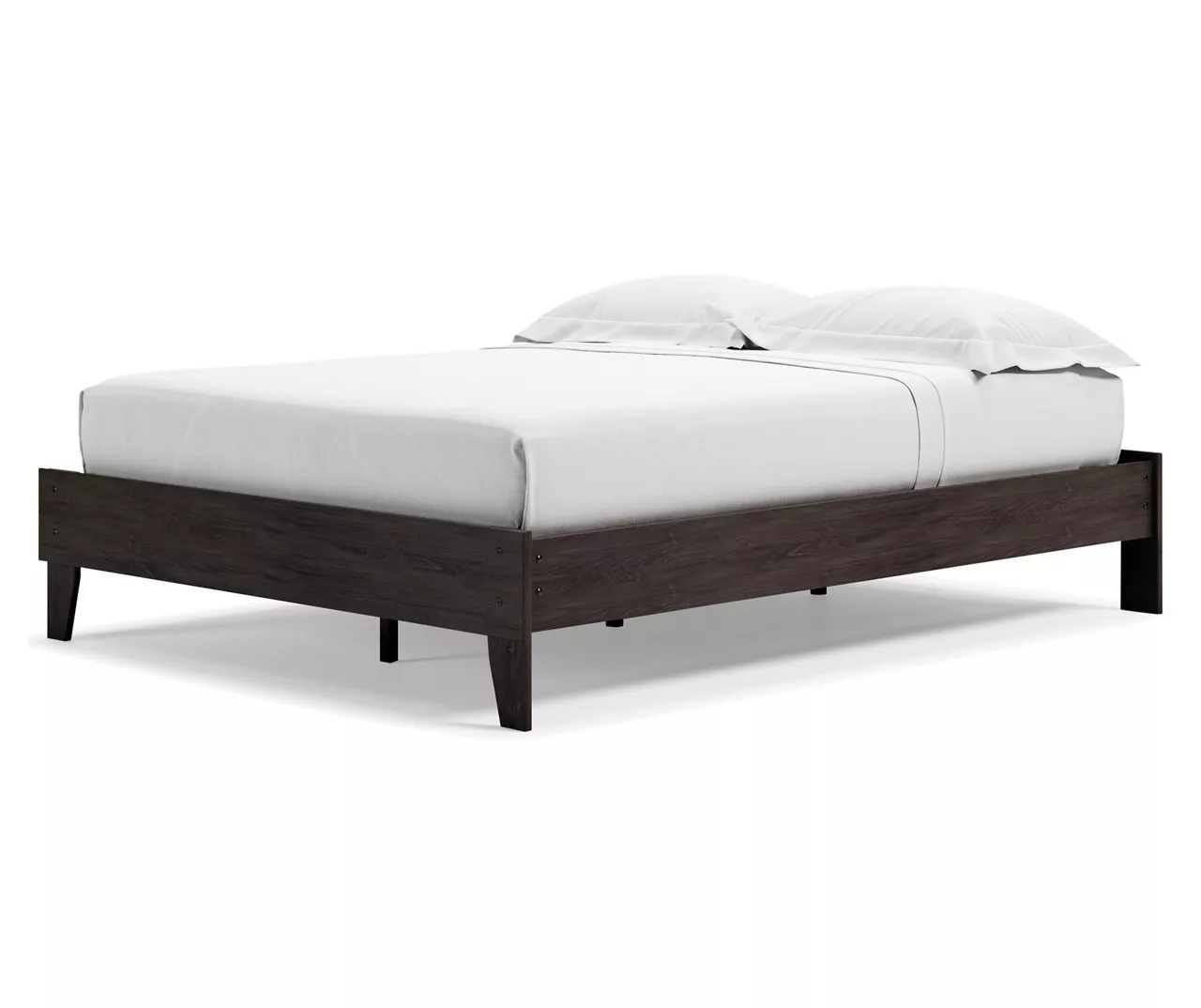 Piperton Black Queen Platform Bed Base 8 Piperton Black Queen Platform Bed Base - Image 6