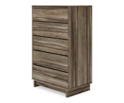 Shallifer Brown 5-Drawer Storage Chest -Furniture Series Sales 810591841 1