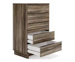 Shallifer Brown 5-Drawer Storage Chest -Furniture Series Sales 810591841 2