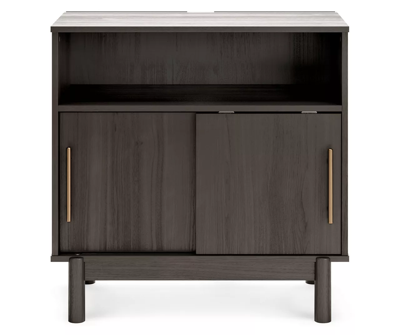 Brymont Dark Gray Sliding Door Accent Cabinet 3 Brymont Dark Gray Sliding Door Accent Cabinet