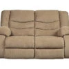 Tulen Mocha Reclining Loveseat -Furniture Series Sales 810594629