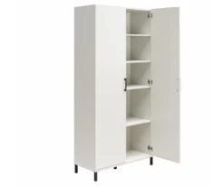 Evolution Vantage White 2-Door Storage Cabinet -Furniture Series Sales 810597744 2