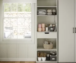 Evolution Vantage White 5-Shelf Open Cabinet -Furniture Series Sales 810597745 6