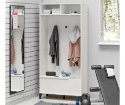 Evolution Amplus White Gym Storage Cabinet -Furniture Series Sales 810597746 6