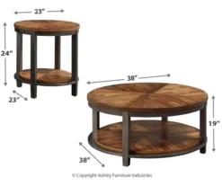Roybeck 3-Piece Occasional Table Set -Furniture Series Sales 810598642 3