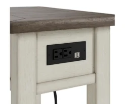 Bolanburg Chairside End Table With USB Ports & Outlets -Furniture Series Sales 810598700 2