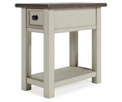 Bolanburg Chairside End Table With USB Ports & Outlets -Furniture Series Sales 810598700 3