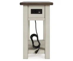 Bolanburg Chairside End Table With USB Ports & Outlets -Furniture Series Sales 810598700 7