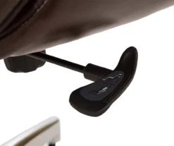 Dark Brown Mid-Century Modern Faux Leather Executive Office Chair -Furniture Series Sales 810598937 A0 7