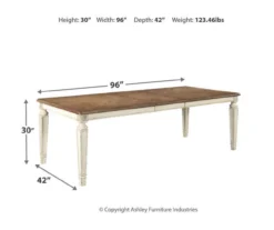 Raelyn Rectangular Extension Leaf Dining Table -Furniture Series Sales 810599595 10