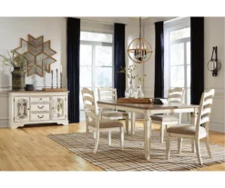 Raelyn Rectangular Extension Leaf Dining Table -Furniture Series Sales 810599595