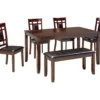 Bennox 6-Piece Dining Set With Bench -Furniture Series Sales 810599627 4