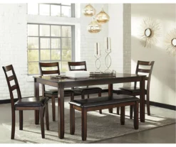 Coviar 6-Piece Dining Set With Bench 9 Coviar 6-Piece Dining Set With Bench -Furniture Series Sales 810599628 2