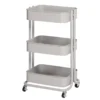 Opal Gray 3-Tier Rolling Cart -Furniture Series Sales 810606569 A0 1