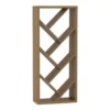 Brown Woodgrain Diagonal Shelf Bookcase -Furniture Series Sales 810606678 A0