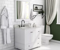DHP Atwater Living Jazmyn Bathroom Vanity With White Sink 35 DHP Atwater Living Jazmyn Bathroom Vanity With White Sink -Furniture Series Sales 810610488 B0 2