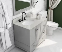 DHP Atwater Living Jazmyn Bathroom Vanity With White Sink 24 DHP Atwater Living Jazmyn Bathroom Vanity With White Sink -Furniture Series Sales 810610489 B0 1