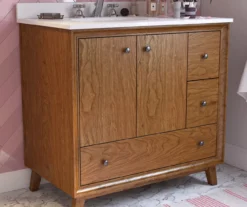 DHP Atwater Living Delias Bathroom Vanity With White Sink -Furniture Series Sales 810610513 B0 2