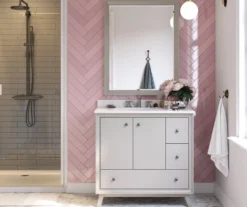 DHP Atwater Living Delias Bathroom Vanity With White Sink -Furniture Series Sales 810610515 B0 3