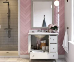 DHP Atwater Living Delias Bathroom Vanity With White Sink -Furniture Series Sales 810610515 B0 4