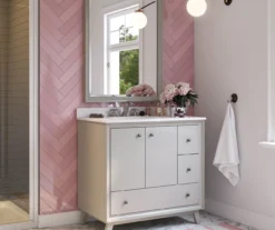 DHP Atwater Living Delias Bathroom Vanity With White Sink -Furniture Series Sales 810610515 B0 5