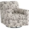 Abney Floral Swivel Accent Chair -Furniture Series Sales 810612251 1